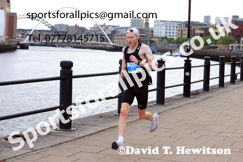 Bridges of the Tyne 5 Mile Road Race, Newcastle Quayside.  Photo: David T. Hewitson/Sports for All Pics